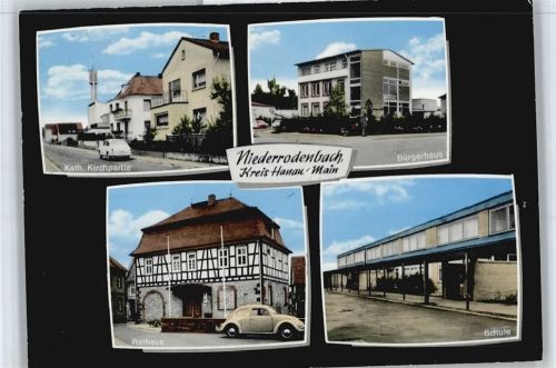 Niederrodenbach Bürgerhaus , Rathaus , Schule