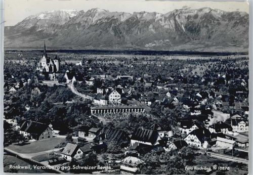 Rankweil Berg Panorama Kirche Gesamtansicht