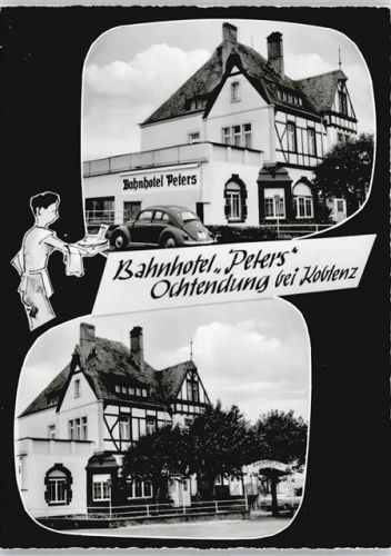 56299 W5405 Ochtendung - Hotel Peters Auto Zaun Baum