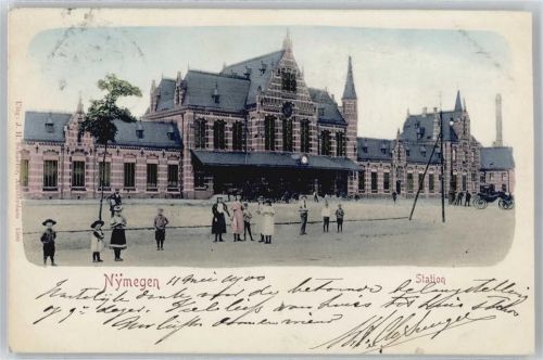 Nijmegen Kutsche Bahnhof Fußgänger