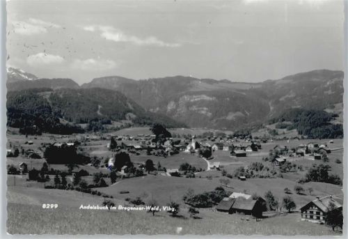 Andelsbuch Berg Panorama