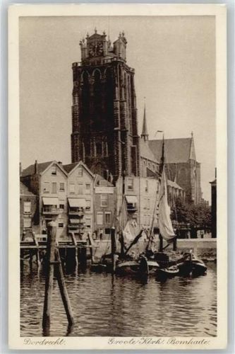 Dordrecht Groote Kerk Bomkade AK