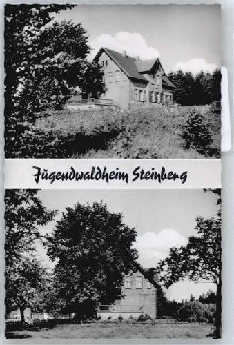 Steinberg Jugendwaldheim Haus Baum Feld