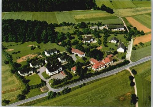 Remchingen Fliegeraufnahme, Kinder- und Jugendheim Sperlingshof, Gemeindezentrum