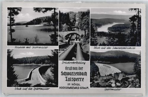 Forbach Schwarzenbach-Talsperre