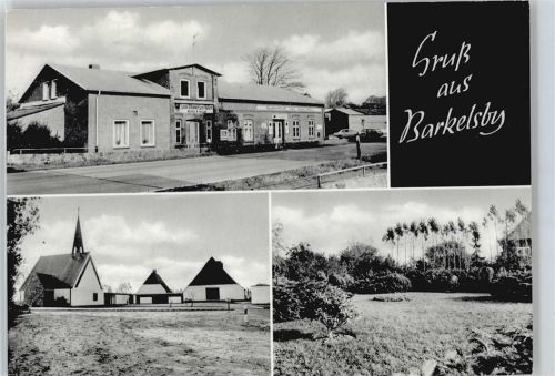Barkelsby Gaststätte zum schwarzen Adler Kirche