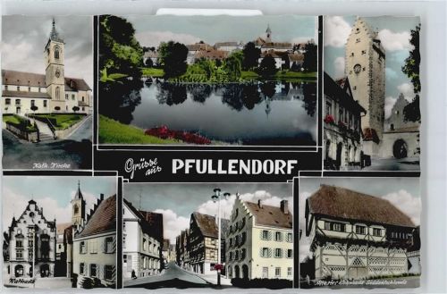 88630 W7798 Pfullendorf , Baden - Rathaus, ...