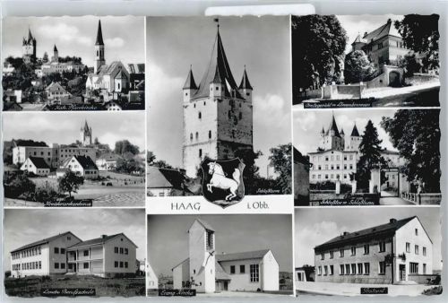Haag Krankenhaus, Postamt, Amtsgericht