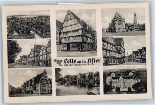 Celle Stechbahn, Rathaus, Schloß, Zöllnerstraße, Museum
