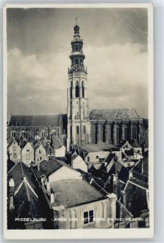 Middelburg Turm Uhr Haus