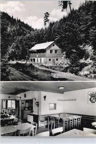 Esthal Wolfsschluchthütte des PWV im Breitenbacht