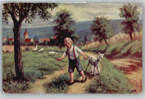 R.de Witt , kleiner Ziegenhirte