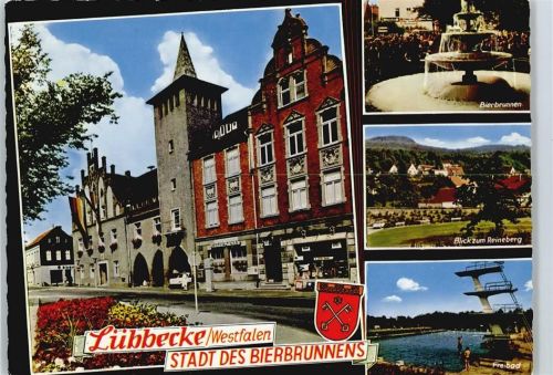 Lübbecke Schwimmbad, Bierbrunnen