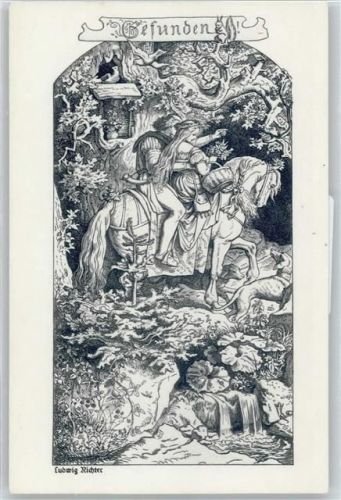 Mittelalter "Gefunden" AK