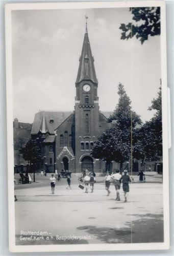 Rotterdam Kirche Fußgänger Kutsche