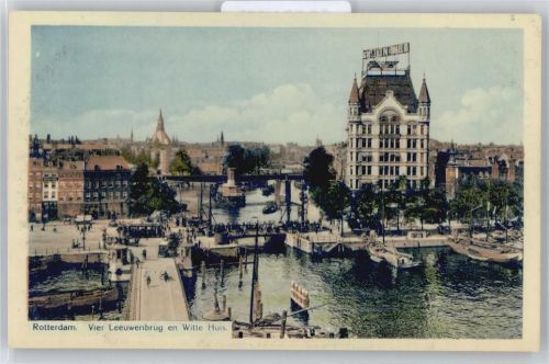 Rotterdam weißes Haus , Marke entfernt