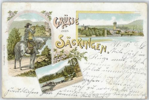 Bad Säckingen Trompeter von Säckingen