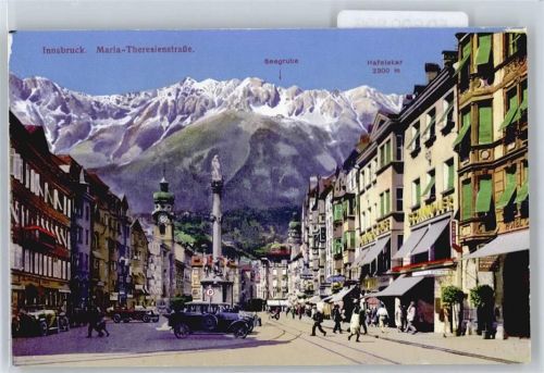Innsbruck Maria-Theresienstrasse, Seegrube, Hafelkar