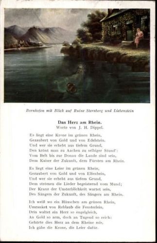 Lieder-Karte