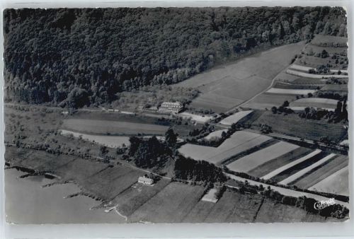 Beverungen Fliegeraufnahme, Pension, Restaurant Haus Waldfrieden