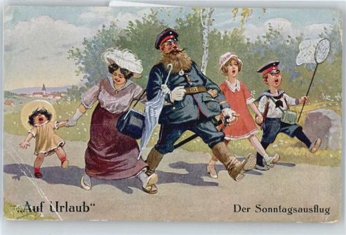 Auf Urlaub , der Sonntagsausflug