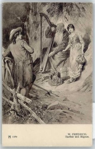 W. Friedrich , Harfner Mignon