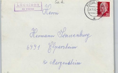 Lüdelsen Landpoststempel