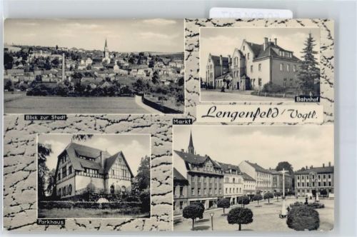 Lengenfeld Bahnhof, Parkhaus, Marktplatz