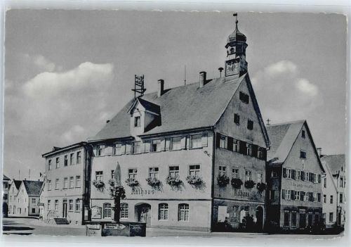 Bad Wurzach Rathaus Brunnen