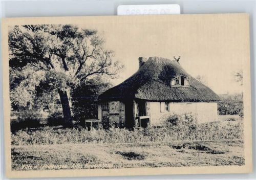 Vitte Bauernhaus mit Strohdach