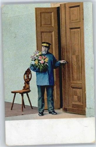 mit Blumen