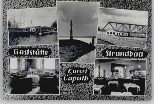 Caputh Gaststätte Strandbad