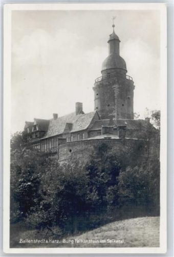 Ballenstedt Burg Falkenstein