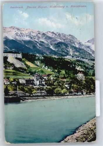 Innsbruck Pension Kayser Berg Fluss