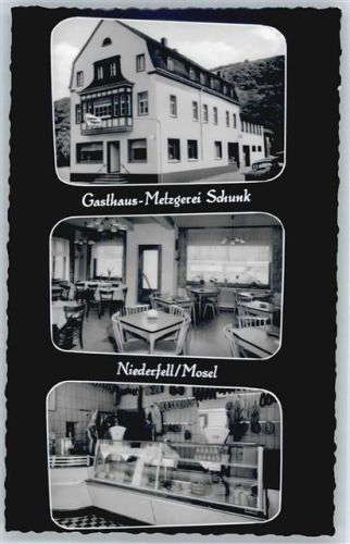 Niederfell Gasthaus, Metzgerei Schunk