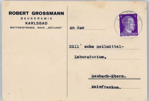 Karlovy Vary WK II, Baukeramik Robert Grossmann
