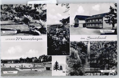 Meinerzhagen Schwimmbad, Volmequelle, Sportheim, Volkspark