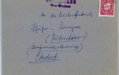 Gerderhahn Landpoststempel