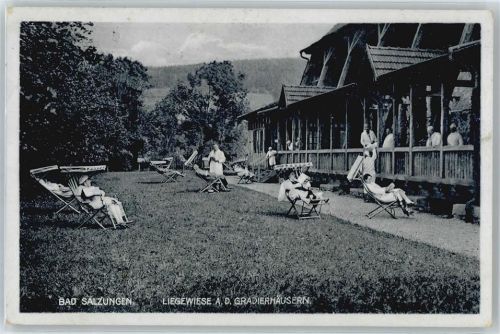 Bad Salzungen Liegewiese, Gradierhäuser