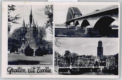 Zwolle Sassenpoort, Brücke