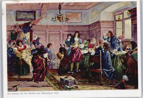 Schorndorf Die mutige Tat der Weiber 1688