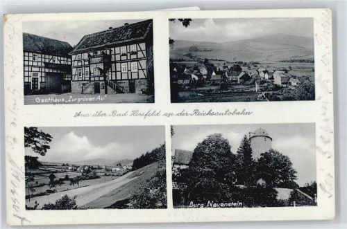 Aua Gasthaus Zur grünen Au, Burg Neuenstein