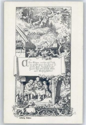 1924 Unser tägliches Brot AK