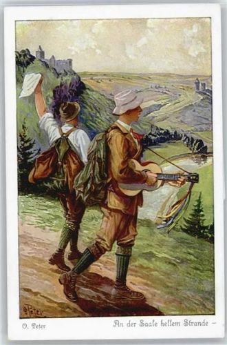 O.Peter , An der Saale hellem Strande