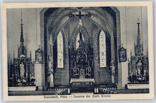 Dannstadt Kirche innen