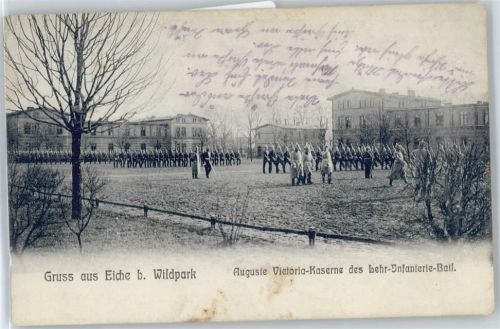 Eiche gel. 14.10.09, Auguste Victoria-Kaserne des Lehr-Infanterie- Batl.