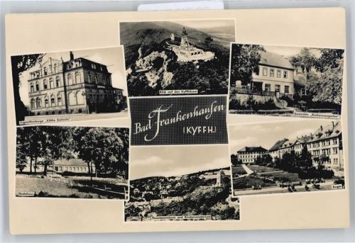 Bad Frankenhausen Jugendherberge Käthe Kollwitz, Gaststätte Barbarossagarten, Anger, Badehaus, Hausmannsturm