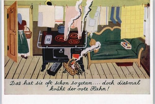 Ofen , Feuer