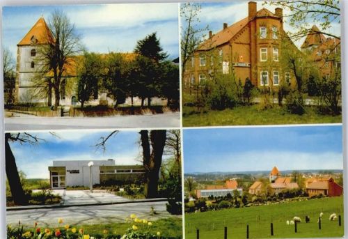 28857 W2808 Syke - Kirche, Gastwirtschaft Hollwedel