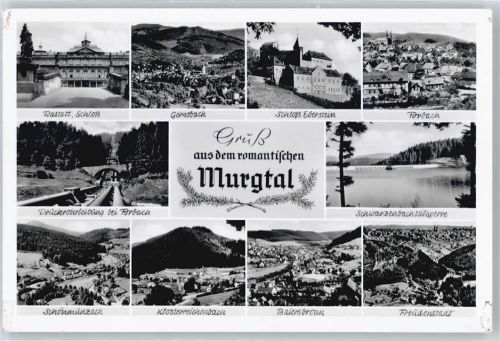 Forbach Mehrfachansicht Murgtal